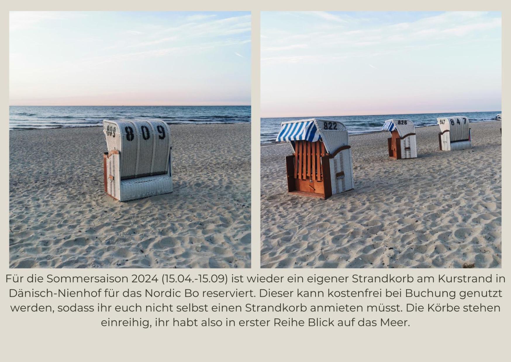 Nordic Bo -Wellen Wald Und Wilde Kueste- Strandnahe Doppelhaushaelfte Mit Waldterrasse Surendorf Esterno foto